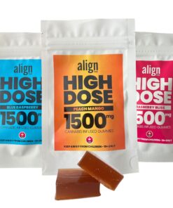 Align THC 1500mg High Dose Gummies (2pcs)