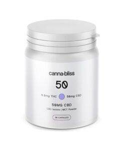 Canna Bliss CBD Capsules – 50mg(30 Pack)