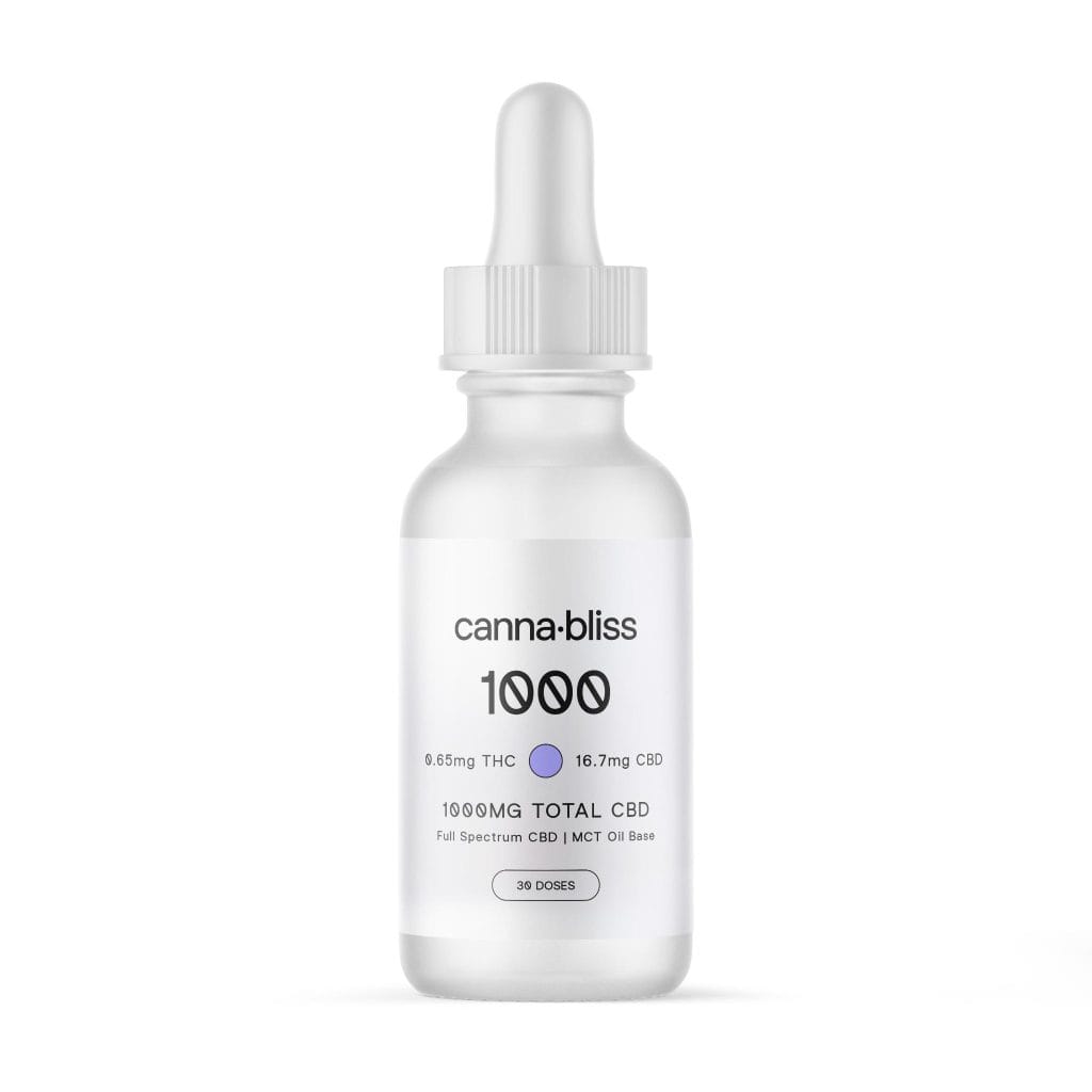 Canna Bliss CBD Tincture(1000MG)