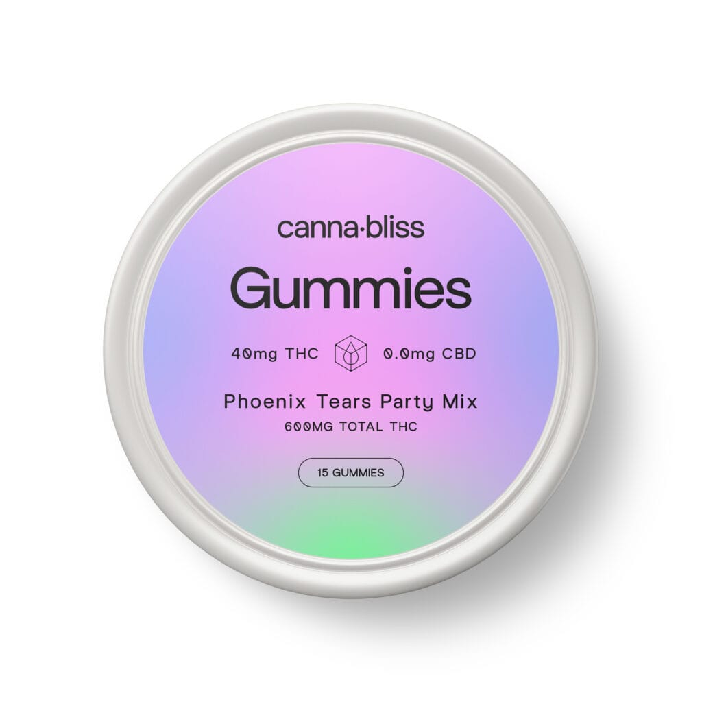 Canna Bliss Phoenix Tears Gummies (600mg)